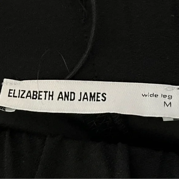 Elizabeth and James Black wide leg pockets wear anytime pants - Picture 7 of 8